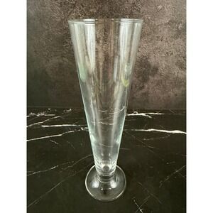 Vintage Bormioli Rocco Made in Italy 11in Beer Pilsner Glass MINT!